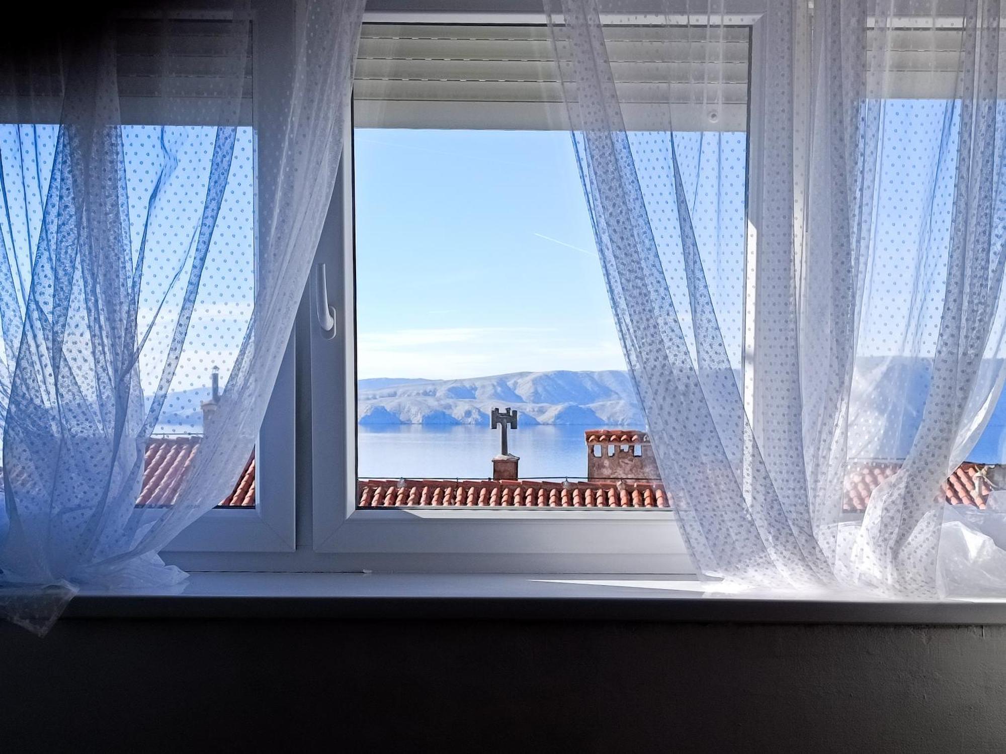 Novouredeni Stan S Balkonom I Pogledom Na More Senj  Eksteriør billede